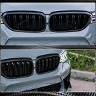 BMW 5 серия G30/G31 2017-2023 гг. Окантовка Решетки Радиатора (2017-2020, Карбон) фото 3