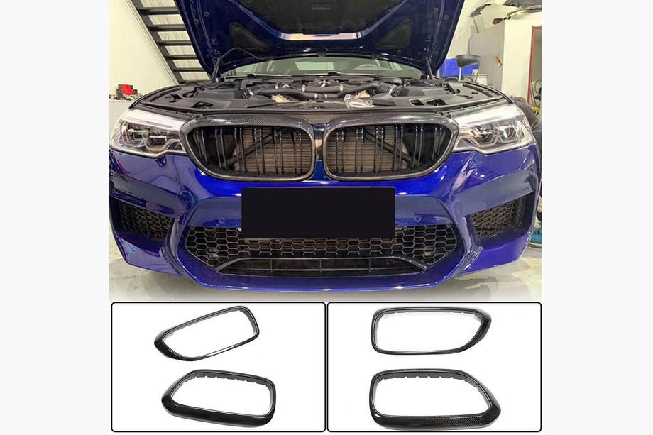 BMW 5 серия G30/G31 2017-2023 гг. Карбоновые Ноздри V2 (2017-2020) Image