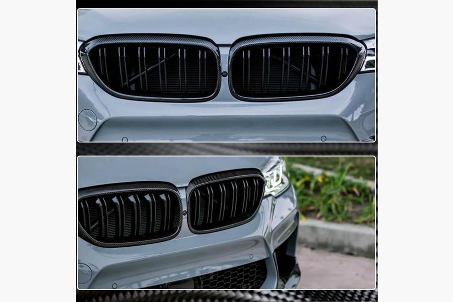 BMW 5 серия G30/G31 2017–2023 гг. Карбоновые Ноздри V2 (2017-2020) Фото 3