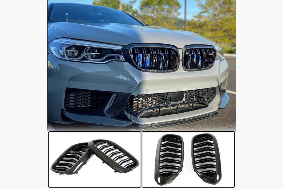 BMW 5 серия G30/G31 2017-2023 гг. Решетки M-Look V1 (2017-2020, Карбон) Image
