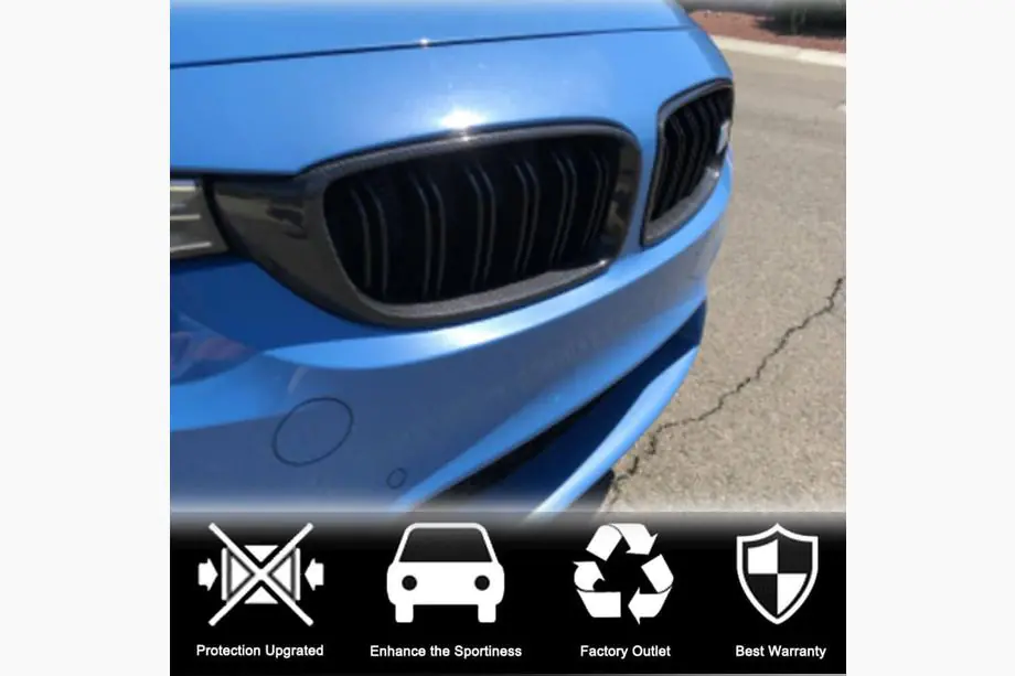 BMW 3 серия F30/F31 2012-2019 гг. Окантовка решетки радиатора (для F80, карбон) Фото 2