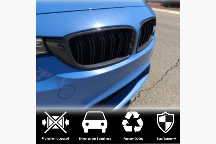 BMW 4 серия F32/F33/F36 2012-2020 гг. Окантовка Решетки Радиатора (Карбон) Фото 2