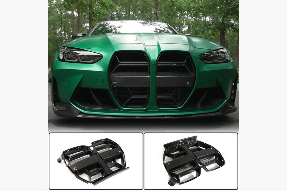 BMW 3 серия G20/G21 2018- гг. Ноздри V1 (для G80, Карбон) Image