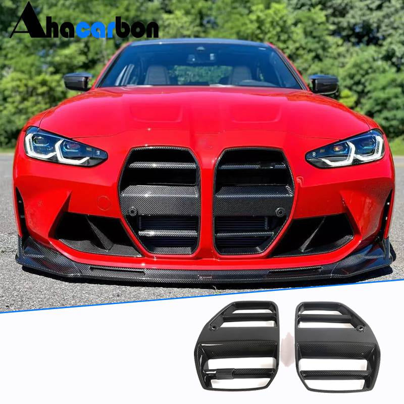 Ніздрі V2 (для G80, Карбон) для BMW 3 серія G20/G21 2018- рр - фото 1