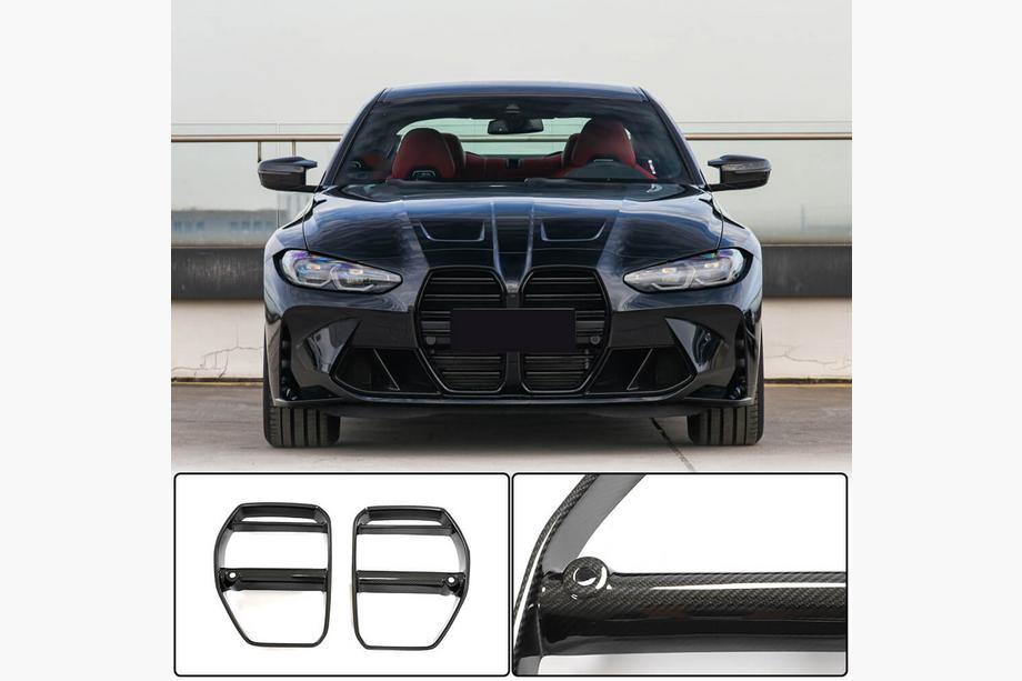 BMW 4 серия G22/23/26 2020- гг. Ноздри V3 (для G82/G83, Карбон) Image