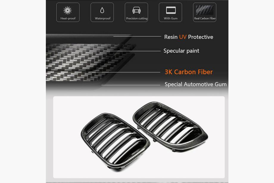 BMW X4 G02 2018- гг. Ноздри M-Look (2018-2021, Карбон) Фото 2