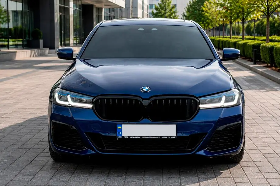 BMW 5 серия G30/G31 2017–2023 гг. Передние фары Full LED Laser рестайлинг (замена бампера) Image