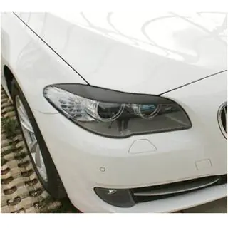 Реснички на фары (2010-2013, Карбон) BMW 5 серия F10/F11 2010–2016 гг. фото 2