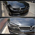 BMW 5 серия G30/G31 2017-2023 гг. Реснички на Фары Сухой Карбон (2017-2020) фото 5