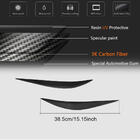 BMW 4 серия F32/F33/F36 2012-2020 гг. Реснички на фары V1 (Карбон) фото 5