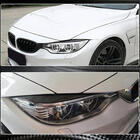 BMW 4 серия F32/F33/F36 2012-2020 гг. Реснички на Фары V2 (Карбон) фото 5