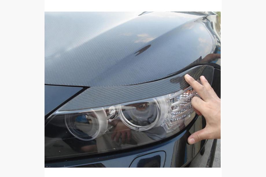 BMW Z4 (E89) 2009-2016 гг. Реснички на фары (Карбон) Фото 2