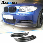 BMW 1 серия E81/E82/E87/E88 2004-2011 гг. Накладки Flap на передний бампер (для E82/E88 M-Sport, Карбон) фото 1