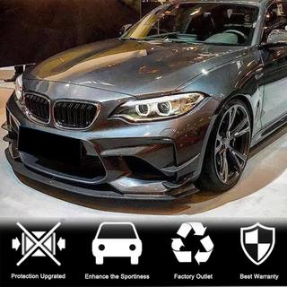 Накладки на передний бампер Flap FRP V2 для F87 M2 2016-2020 BMW 2 серия F22/F23 2014-2021 гг. фото 2