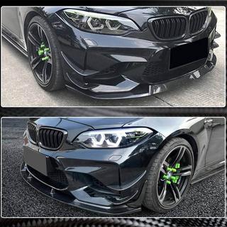 Накладки на передний бампер Flap FRP V2 для F87 M2 2016-2020 BMW 2 серия F22/F23 2014-2021 гг. фото 3