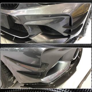 Накладки на передний бампер Flap FRP V2 для F87 M2 2016-2020 BMW 2 серия F22/F23 2014-2021 гг. фото 4