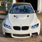 BMW 3 серия E92/E93 2006–2013 гг. Накладки Flap на передний бампер Карбон (для M3, Карбон) фото 2