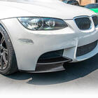 BMW 3 серия E92/E93 2006–2013 гг. Накладки Flap на передний бампер Карбон (для M3, Карбон) фото 5