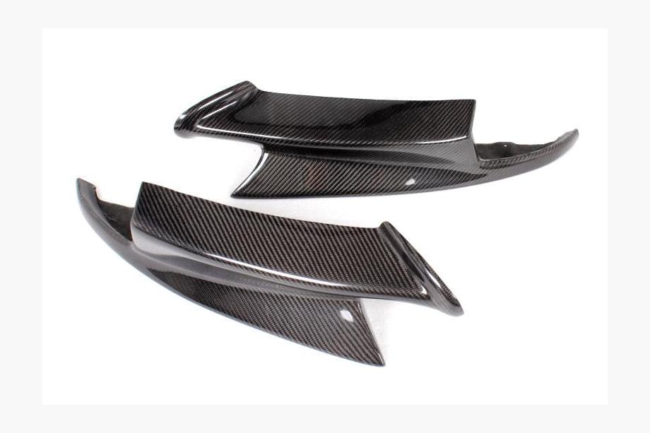 BMW 3 серия E92/E93 2006–2013 гг. Накладки Flap на передний бампер Карбон (для M3, Карбон) Фото 7