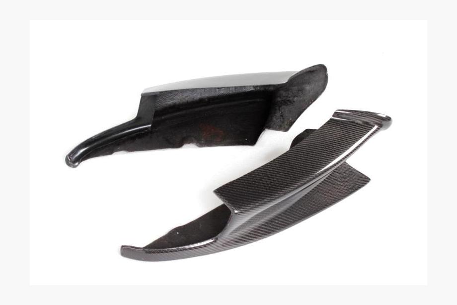 BMW 3 серия E92/E93 2006–2013 гг. Накладки Flap на передний бампер Карбон (для M3, Карбон) Фото 9