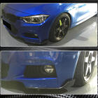 BMW 3 серия F30/F31 2012-2019 гг. Накладки Flap на передний бампер (для F30 M-Sport, Карбон) фото 5