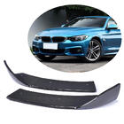BMW 4 серия F32/F33/F36 2012-2020 гг. Накладки Flap на передний бампер (для M-Sport, Карбон) фото 1