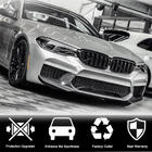 BMW 5 серия G30/G31 2017-2023 гг. Накладки Flap на передний бампер (для M5 F90 2017-2020, Карбон) фото 3