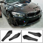 BMW 4 серия F32/F33/F36 2012-2020 гг. Передний бампер лип Flap V1 (для F82/F83, Карбон) фото 1