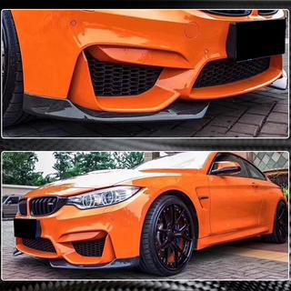 Передний бампер лип Flap V2 (для F82/F83, Карбон) фото 4