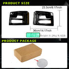 BMW 2 серия G42 2021- гг. Накладки Flap на передний бампер Carbon V2 (для G87) фото 5