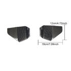 BMW X3 G01 2018- гг. Флапсы на передний бампер (для оригинального M-Sport 2018-2021, Карбон) фото 5