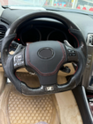 Lexus GS 2011-2020 гг. Анатомический руль в сборе (карбон, дизайн 2020) фото 1