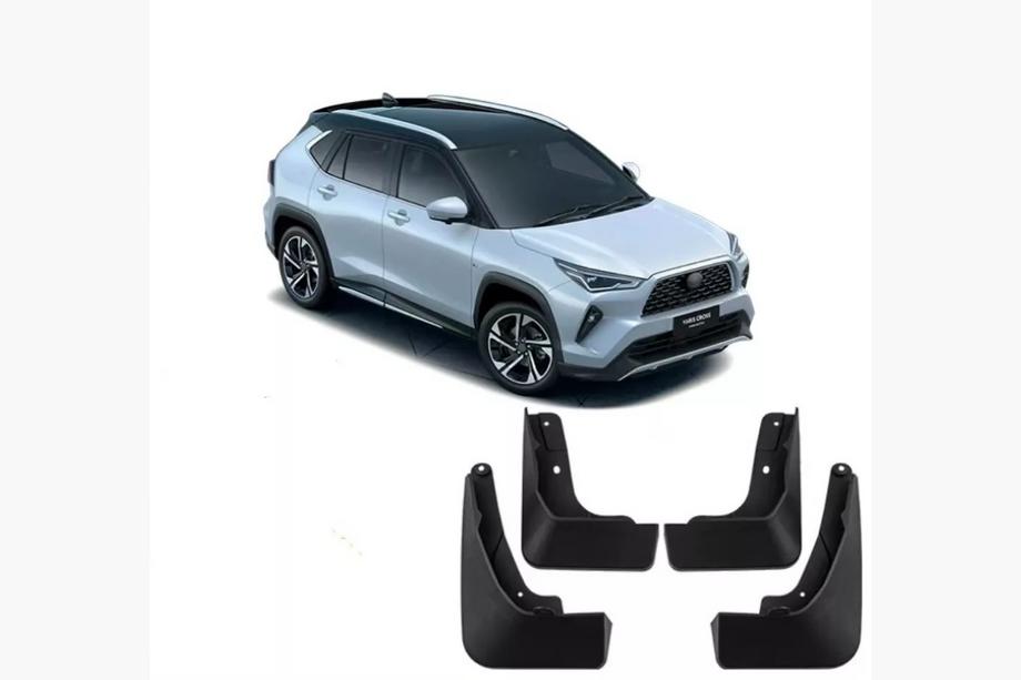 Toyota Yaris Cross (AC200) 2023- гг. Оригинальные Брызговики Premium (Не для GR, 4 шт) Фото 1