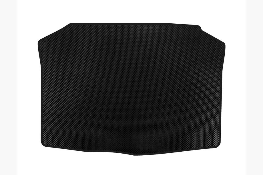 Skoda Fabia 2000-2007 гг. Коврик в багажник EVA (HB, Черный) Image