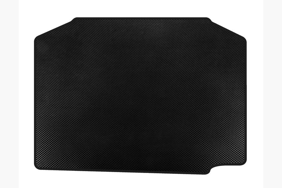 Skoda Fabia 2007-2014 гг. Коврик в багажник EVA (HB, Черный) Image