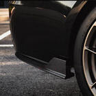 BMW 3 серия F30/F31 2012-2019 гг. Накладка на задний бампер Flap (для F30 M-Sport, Карбон) фото 2