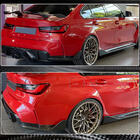 BMW 3 серия G20/G21 2018- гг. Накладка на задний бампер Flap V2 (для G80, Карбон) фото 3