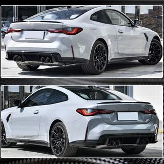 Накладка на задний бампер Flap Carbon V2 (для G82/G83) BMW 4 серия G22/23/26 2020- гг. фото 4