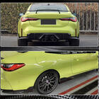 BMW 4 серия G22/23/26 2020- гг. Накладки на задний бампер Flap V2 (для G82/G83) фото 4