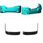 BMW 8 серия G14/G15/G16 2018- гг. Задний диффузор бампера V1 для M-Sport, Карбон фото 2