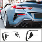 BMW 8 серия G14/G15/G16 2018- гг. Задний диффузор бампера V2 для M-Sport, Карбон фото 1