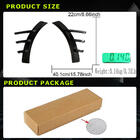 BMW 2 серия G42 2021- гг. Диффузор заднего бампера Carbon Fiber V4 (для G87) фото 5