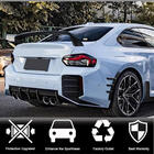 BMW 2 серия G42 2021- гг. Накладка на задний бампер Flap Carbon V5 (для G87) фото 2