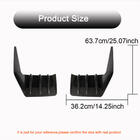 BMW 2 серия G42 2021- гг. Накладка на задний бампер Flap Carbon V5 (для G87) фото 5