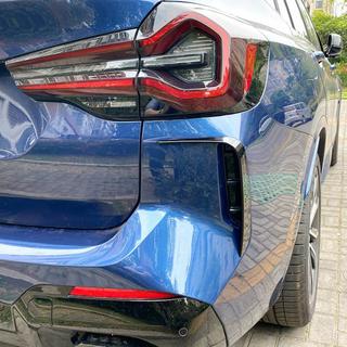 Накладки на Задний Бампер Flap ABS (для M-Sport 2021+) BMW X3 G01 2018- гг. фото 2