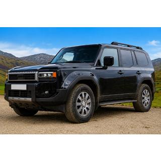 Рейлинги на крышу OEM черные (алюминий) Toyota Land Cruiser Prado 250 2023- гг. фото 1