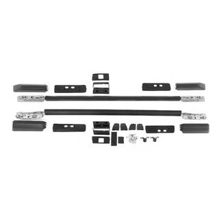 Рейлинги на крышу OEM черные (алюминий) Toyota Land Cruiser Prado 250 2023- гг. фото 2