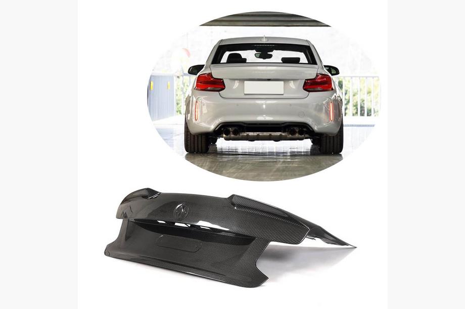 BMW 2 серия F22/F23 2014-2021 гг. Крышка багажника карбон (для F87) Фото 3