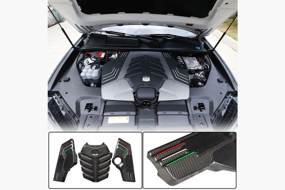 Крышка двигателя (Сухой карбон) Image