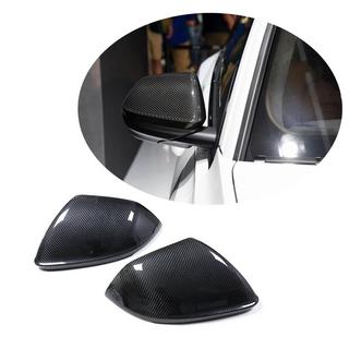 Накладки на Зеркала (Dry Carbon) V2 Audi Q8 2018- гг. фото 1